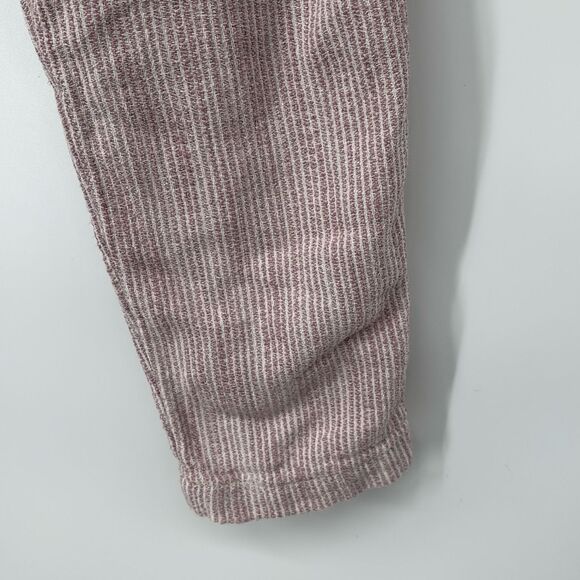 Free People Light At Sunrise Paperbag Pants Size 6 Cropped Super High Rise Strip - Picture 10 of 16